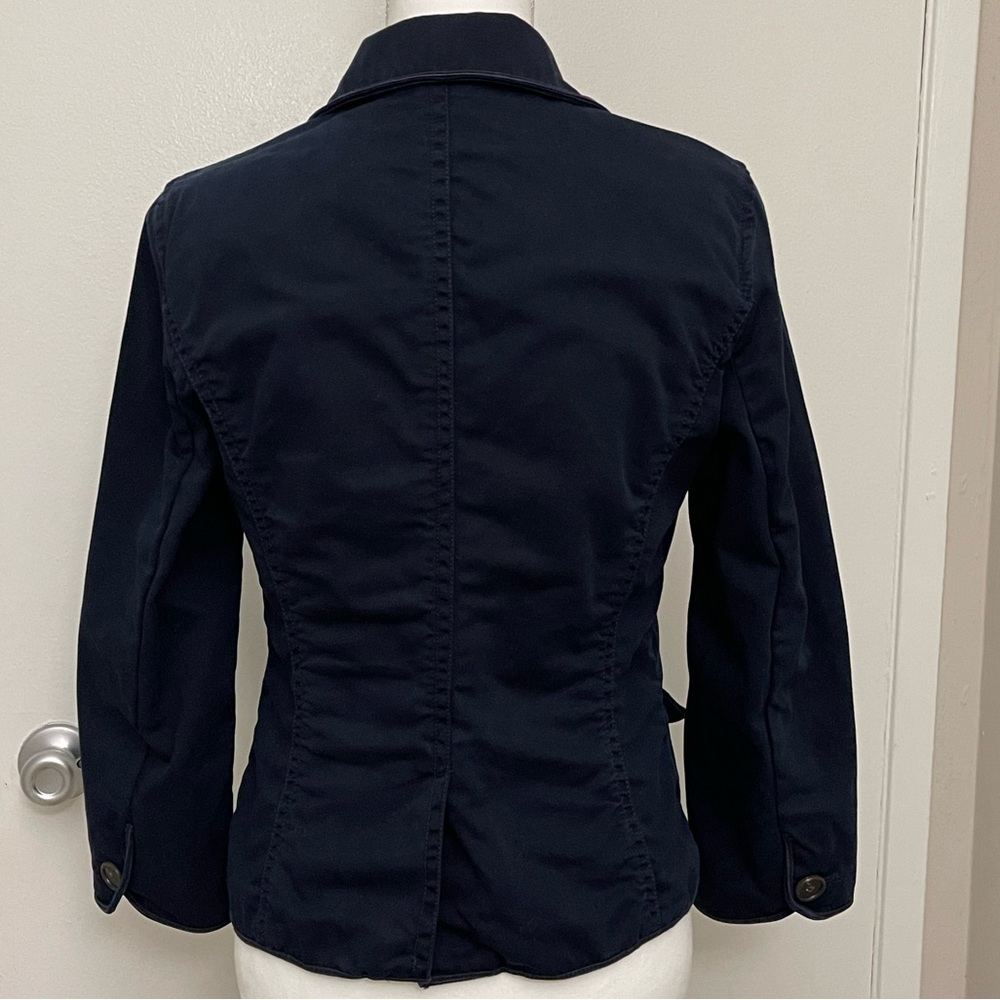 J. Crew Chino Blazer in Blue size Small - Picture 4 of 13